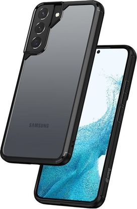 Attēls no Crong Crong Hybrid Clear Cover - Etui Samsung Galaxy S22+ (czarny)