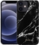 Attēls no Crong Crong Marble Case etui na iPhone 12 Mini (czarny)