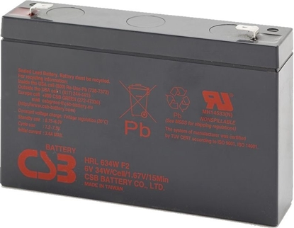 Picture of CSB Akumulator 6V 9Ah (HRL634WF2)