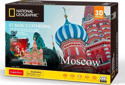 Изображение Cubicfun Puzzle 3D Sobór w. Bazyla National Geographic