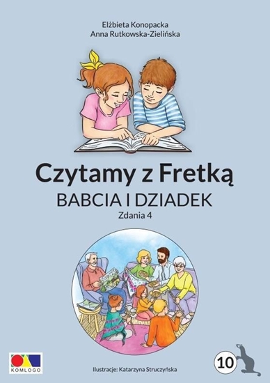 Picture of Czytamy z Fretką cz.10 Babcia i dziadek. Zdania 4