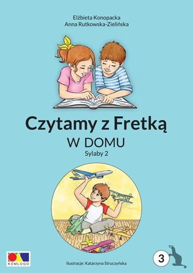 Picture of Czytamy z Fretką cz.3 W domu. Sylaby 2