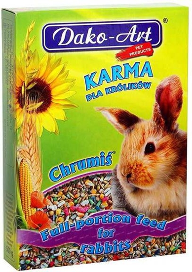 Picture of Dako-Art 1kg CHRUMI karma DLA KRÓLIKA