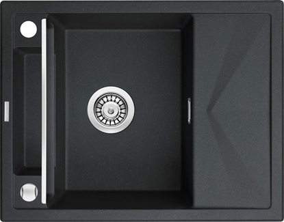 Изображение Zlewozmywak Deante Magnetic  granitowy magnetyczny 1-komorowy z ociekaczem
