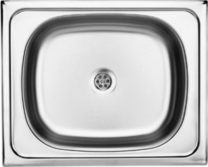 Attēls no Zlewozmywak Deante Zlew 1-komorowy Twist bez ociekacza 40 x 50cm stalowy (ZEU 010A)