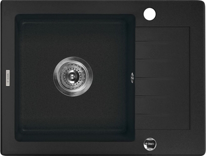 Изображение Zlewozmywak Deante  1-komorowy Zorba z krótkim ociekaczem 44 x 58cm grafitowy (ZQZ 211A)