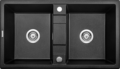 Attēls no Zlewozmywak Deante  Eridan Grafit Met.granit (ZQE_G203)