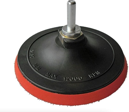 Изображение Dedra Dysk mocujcy z rzepem M14 125mm + trzpie do wiertarki (H12GM13)