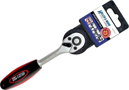 Изображение Dedra Grzechotka 1/4"", 72T, CRV 6140, prosta dwu-mater.uchwyt