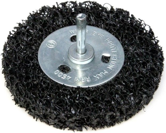 Picture of Dedra Tarcza z wókniny ciernej 100mm z trzpieniem (F60-100)