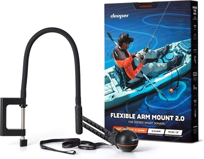 Attēls no Deeper Flexible Arm Mount 2.0 Black, Sonar mount