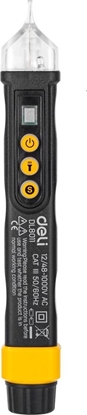 Picture of Deli Bezdotykowy tester napicia Deli Tools EDL8011, 12/48-1000V AC (czarny)