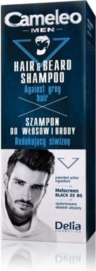 Picture of Delia Cameleo Men Szampon do wosów i brody redukujcy siwizn 150 ml