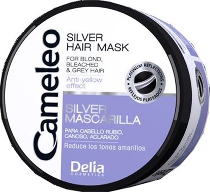Изображение Delia Cameleo SILVER Maska do włosów blond i rozjaśnianych 200ml