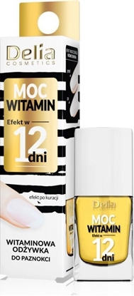 Attēls no Delia Cosmetics Efekt w 12 dni Odywka do paznokci Moc Witamin-witaminowa 11ml