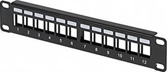 Picture of Delta Patch panel 12x slot keystone (PP10-12/K)