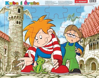 Picture of Demart Puzzle ramkowe - Kuba i śruba
