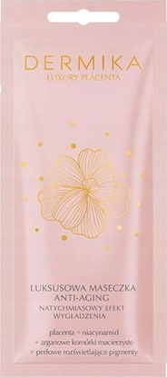 Picture of Dermika Luxury Placenta luksusowy maseczka z efekt wygadzenia 10ml