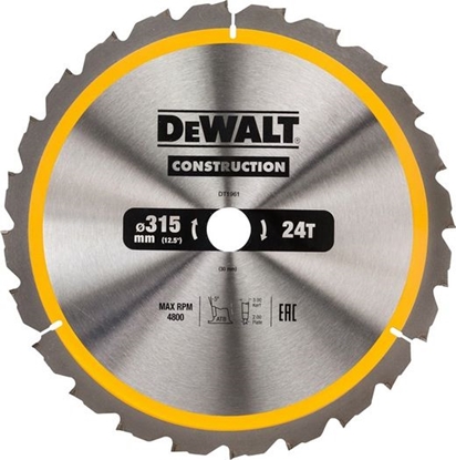 Picture of Dewalt pia tarczowa 315x30mm x 24 zbów (DT1961-QZ)