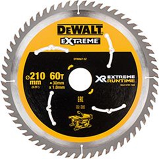 Picture of Dewalt Tarcza pilarskia do pilarki tarczowej 210mm 60 zbów(DT99567-QZ)