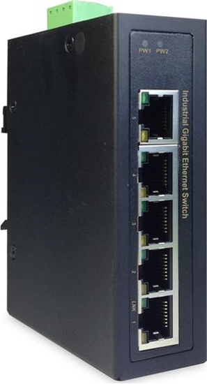 Picture of Digitus 5 Port Gigabit Ethernet Netzwerk Switch,Industrial, Unmanaged