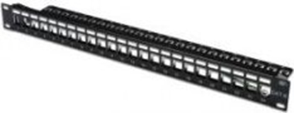 Attēls no Digitus Patch panel 19" 1U modularny 24x slot keystone (DN-91411)