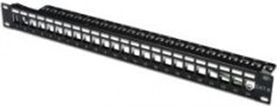Изображение Digitus Patch panel 19" 1U modularny 24x slot keystone (DN-91411)