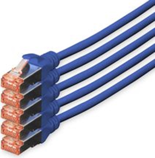 Изображение Digitus Patchcord CAT5e, S-FTP, 10m, 5 sztuk (DK-1644-100-B-5)