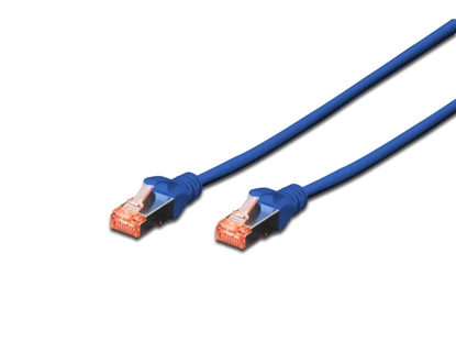 Attēls no Digitus Patchcord S/FTP, Cat6, 10m, niebieski (DK-1644-100/B)