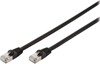 Picture of Digitus Assmann / Digitus CAT6 S-FTP Outd.Patchk.5m, SW CAT 6 S-FTP Outdoor Patch Cable, Cu, PE AWG 27/7, Length 5 m, black outer jacket color (DK-1644-050 / BL-OD)