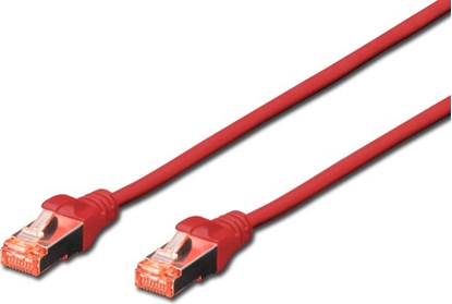 Изображение Digitus RJ-45/RJ-45, kat.6, S/FTP, czerwony, 10m (DK-1644-100/R)