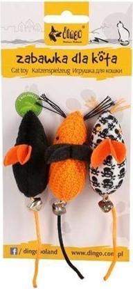 Attēls no Dingo Dingo Zabawka Kot Myszki Z Salem 3szt.