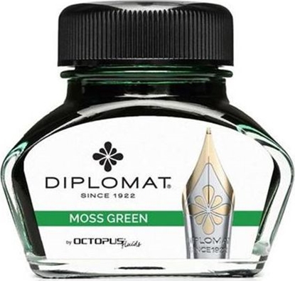 Picture of Diplomat atrament Diplo Octopus 30 ml szklany zielony