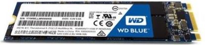 Изображение WD Dysk Twardy SSD WD Blue 250GB M.2 SATA 3.0 TLC Write speed 525 MBytes/sec Read speed 550 MBytes/sec MTBF 1750000 hours WDS250G2B