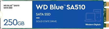 Изображение Dysk SSD WD Blue SA510 250GB M.2 2280 SATA III (WDS250G3B0B)