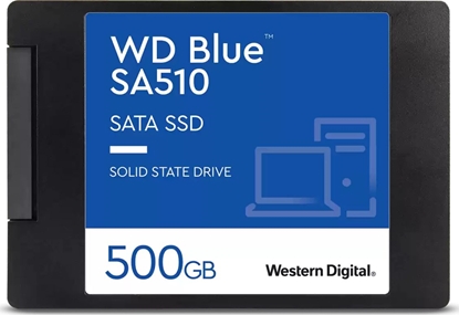 Изображение Dysk SSD WD Blue SA510 500GB 2.5" SATA III (WDS500G3B0A)
