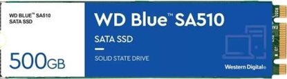 Изображение Dysk SSD WD Blue SA510 500GB M.2 2280 SATA III (WDS500G3B0B)