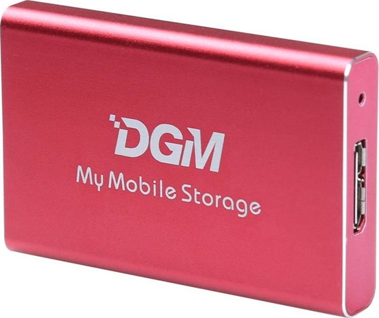 Picture of Dysk zewntrzny SSD DGM My Mobile Storage 128GB Czerwony (MMS128RD)