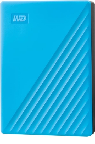 Изображение Dysk zewntrzny HDD WD My Passport 4TB Niebieski (WDBPKJ0040BBL-WESN)