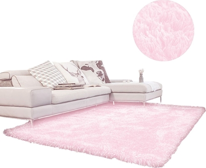 Picture of Dywan - Living Room Shaggy 120x160 - Pink uniwersalny