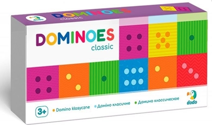 Picture of Dodo Domino klasyczny 28 elementów