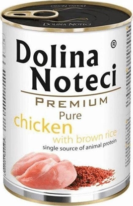 Picture of Dolina Noteci DOLINA NOTECI PIES PURE 400g kurczak z brązowym ryżem PUSZKA