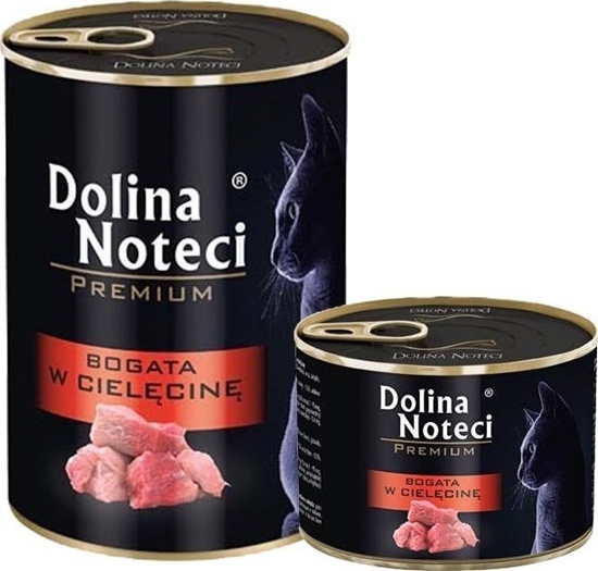 Picture of Dolina Noteci Premium Kot Bogata w cielcin puszka 400g