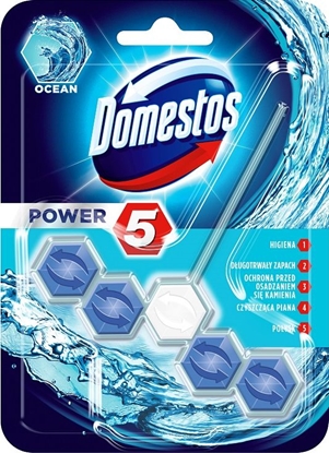 Изображение Domestos DOMESTOS_Power 5 kostka toaletowa Ocean 55g