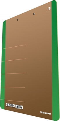 Attēls no Donau Clipboard DONAU Life, karton, A4, z klipsem, zielony