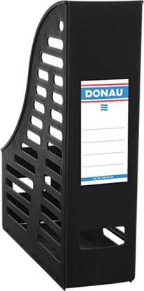 Изображение Donau Pojemnik ażurowy na dokumenty DONAU, PP, A4, składany, czarny