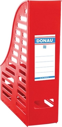 Изображение Donau Pojemnik ażurowy na dokumenty DONAU, PP, A4, składany, czerwony