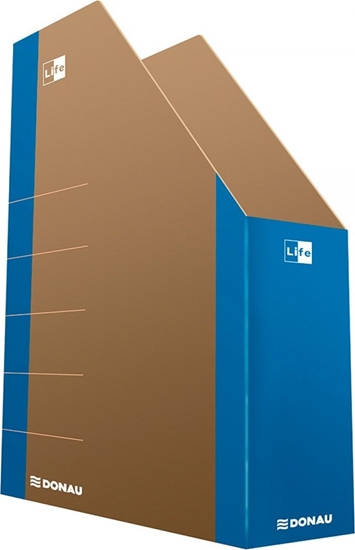 Изображение Donau Pojemnik na dokumenty DONAU Life, karton, A4, niebieski