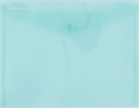 Picture of Donau TECZKA KOPERTOWA C5 240X186X0,18MM NA ZATRZASK PP TRANSPARENT ZIELONA 8547001PL-06