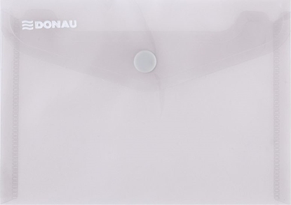 Picture of Donau Teczka kopertowa DONAU zatrzask, PP, A6, 180mikr., dymna